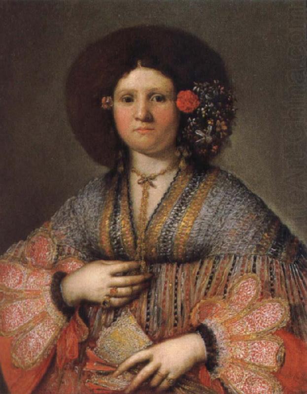 Girolamo Forabosco Portrait of a Venetian Lady china oil painting image